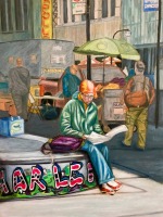 Anne-Schulz-Selmig-NYC-Rainbow-Oel-auf-Baumwollgewebe-M2