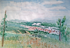 Anna-Magdalena Sims - Rheinlandschaft