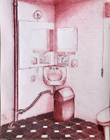 Anne Schulze-Selmig - Pink Bathroom