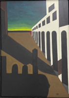 Andrea Michel - Morgen der Angst nach Giorgio Chirico