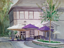 Anna-Magdalena Sims - Cafe am Ballplatz