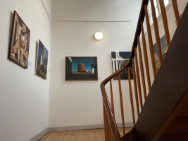Fluransicht  Treppenhaus Atelier Haus C