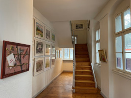 Fluransicht  Treppenhaus Atelier Haus C