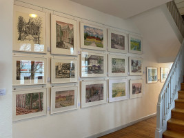 Fluransicht Treppenhaus Atelier Haus C