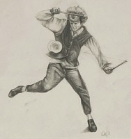 Kristin-Weyell-Jongleur-Bleistift-auf-Papier-M1